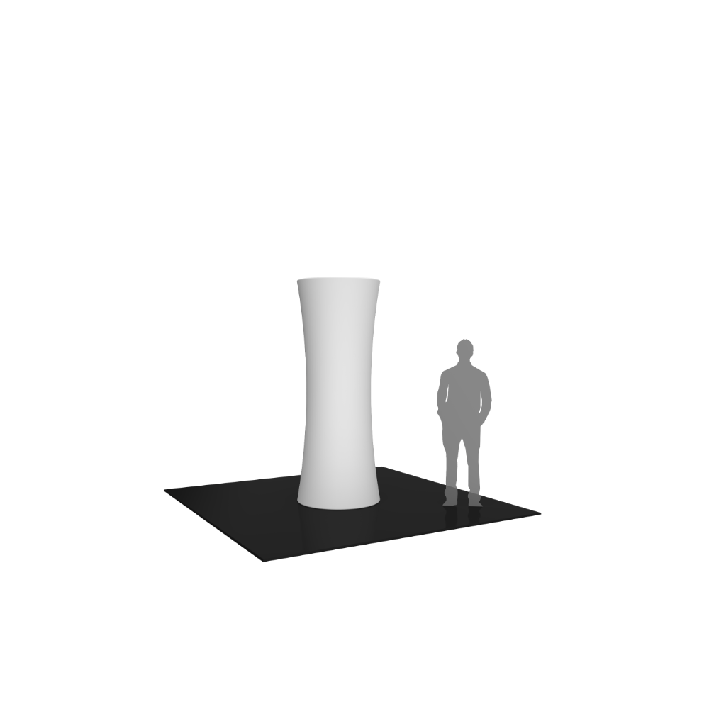 Formulate Cylinder Tower 03 Tension Fabric Structure