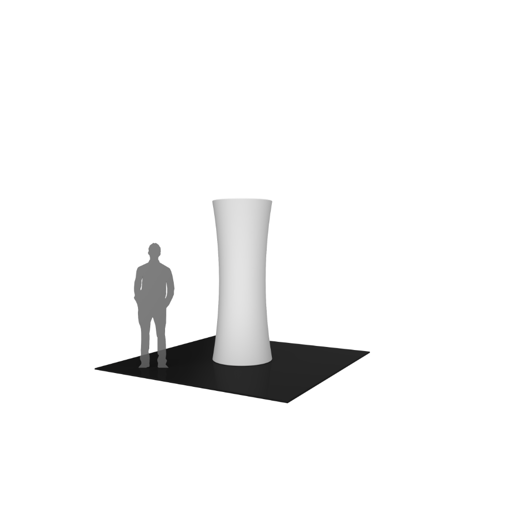 Formulate Cylinder Tower 03 Tension Fabric Structure