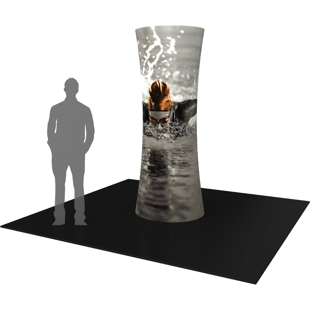 Formulate Cylinder Tower 03 Tension Fabric Structure