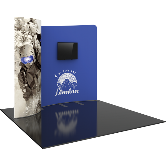 Formulate Designer Series 10ft Fabric Backwall Kit 01