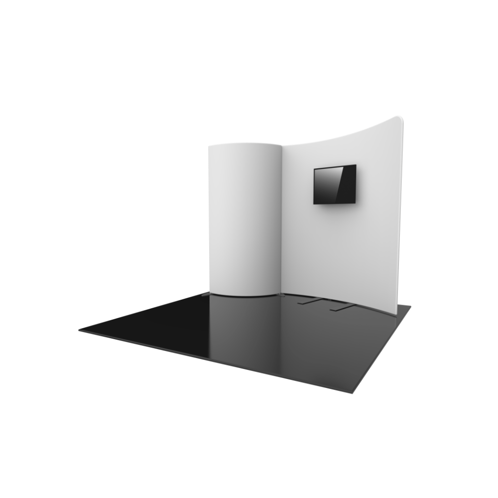 Formulate Designer Series 10ft Fabric Backwall Kit 01