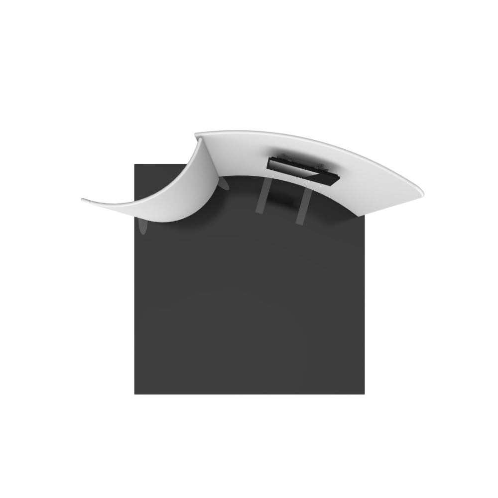 Formulate Designer Series 10ft Fabric Backwall Kit 01