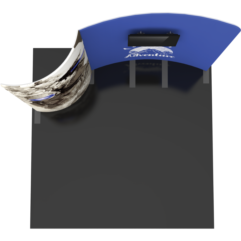 Formulate Designer Series 10ft Fabric Backwall Kit 01