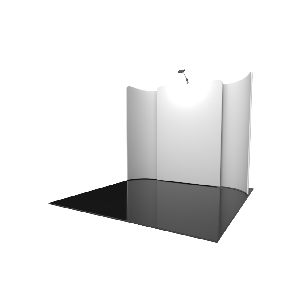 Formulate Designer Series 10ft Fabric Backwall Kit 02