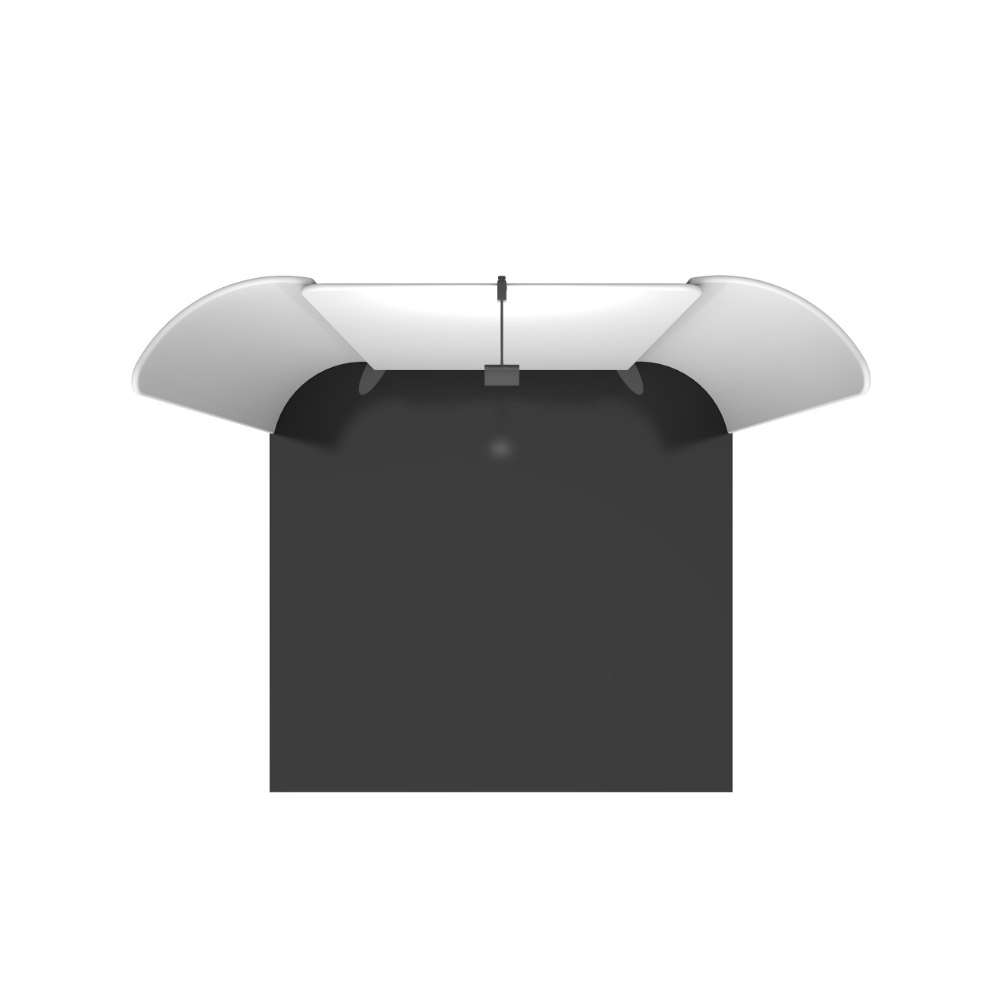 Formulate Designer Series 10ft Fabric Backwall Kit 02