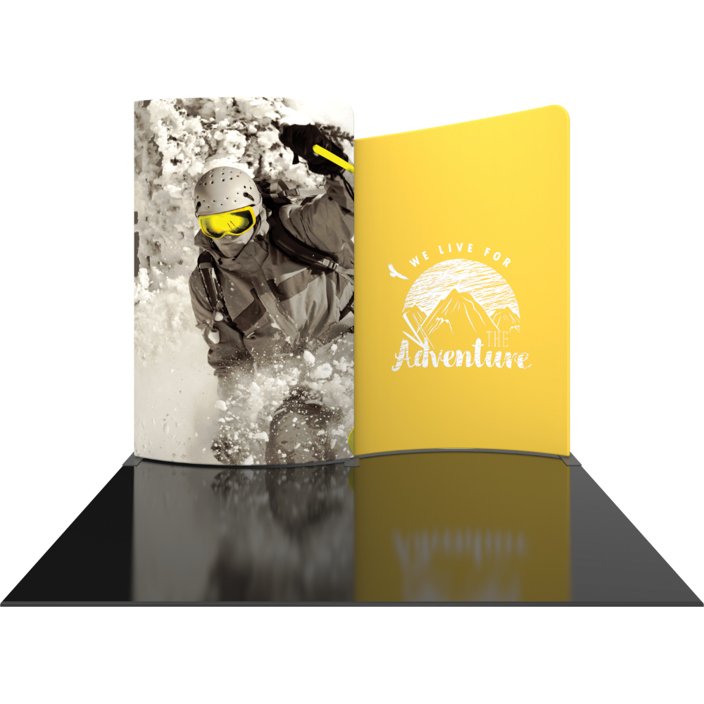 Formulate Designer Series 10ft Fabric Backwall Kit 03