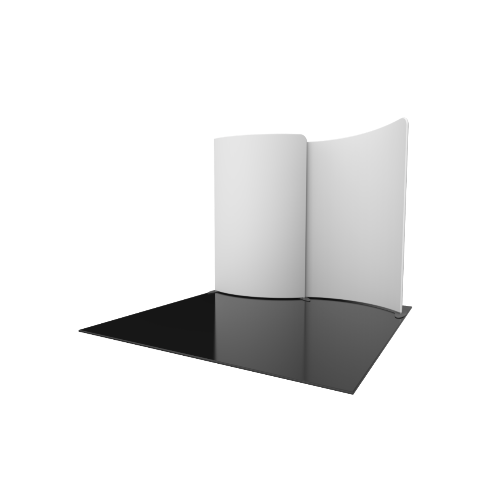 Formulate Designer Series 10ft Fabric Backwall Kit 03