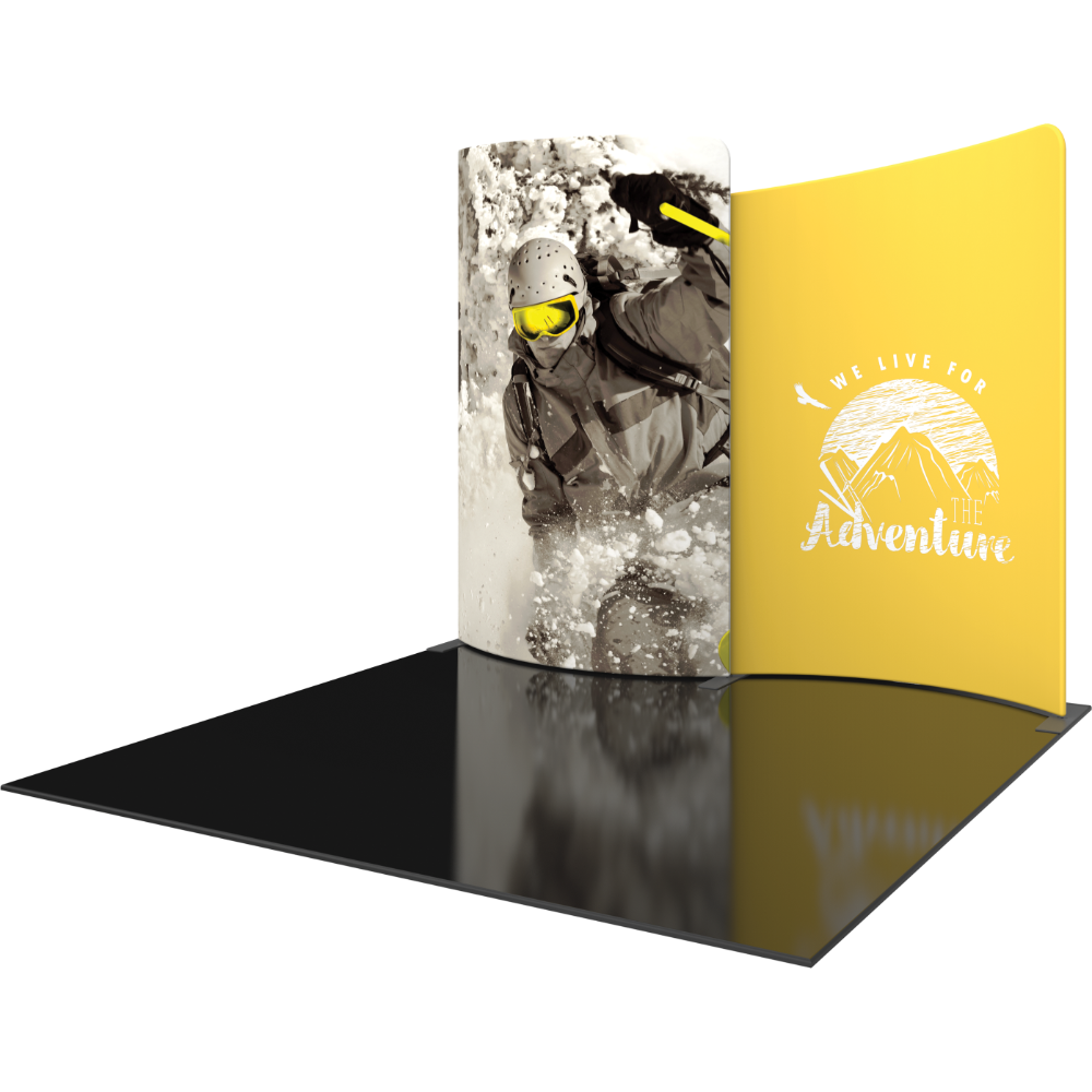 Formulate Designer Series 10ft Fabric Backwall Kit 03