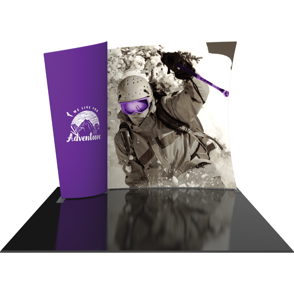 Formulate Designer Series 10ft Fabric Backwall Kit 04