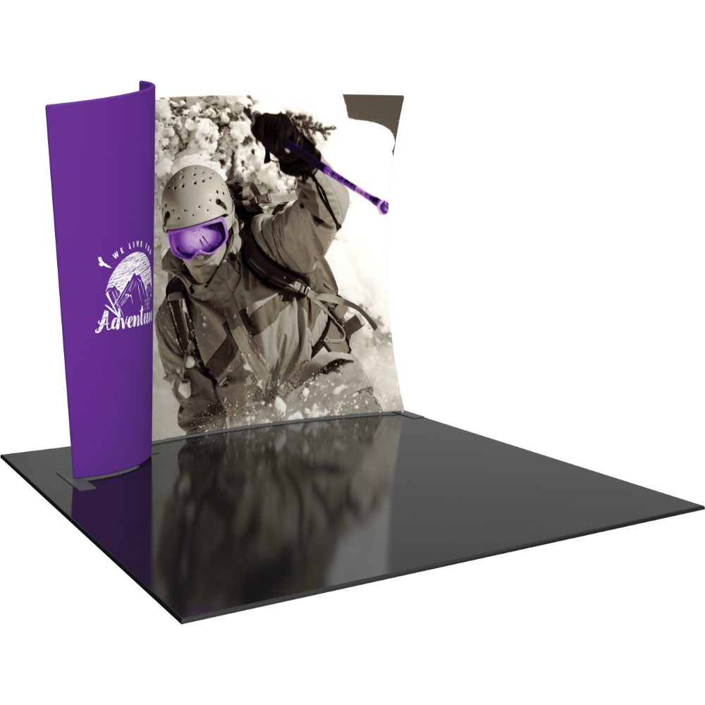 Formulate Designer Series 10ft Fabric Backwall Kit 04