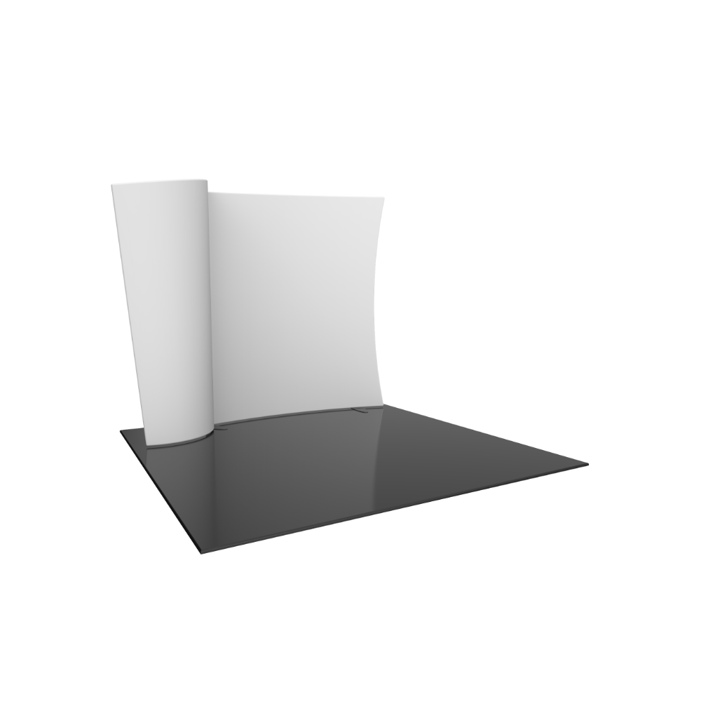 Formulate Designer Series 10ft Fabric Backwall Kit 04