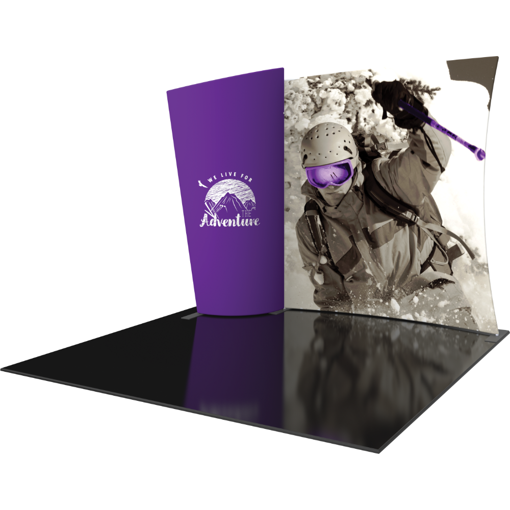 Formulate Designer Series 10ft Fabric Backwall Kit 04