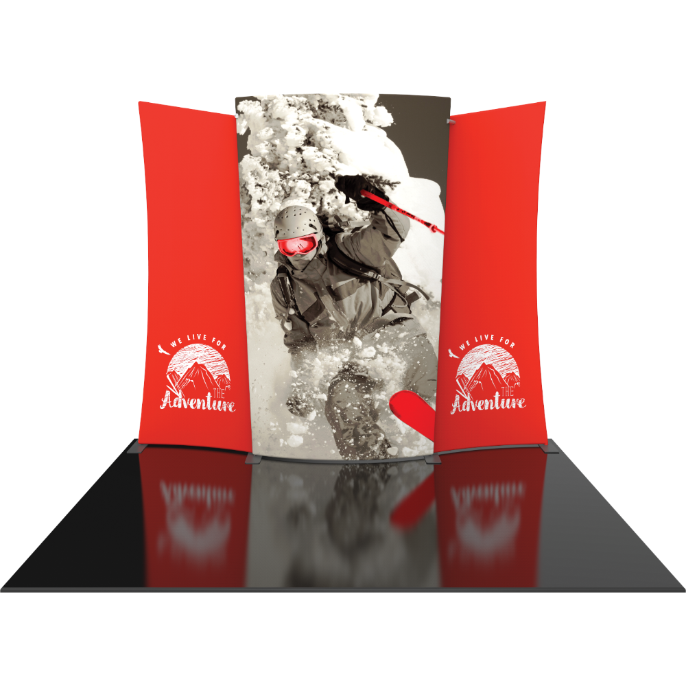 Formulate Designer Series 10ft Fabric Backwall Kit 05