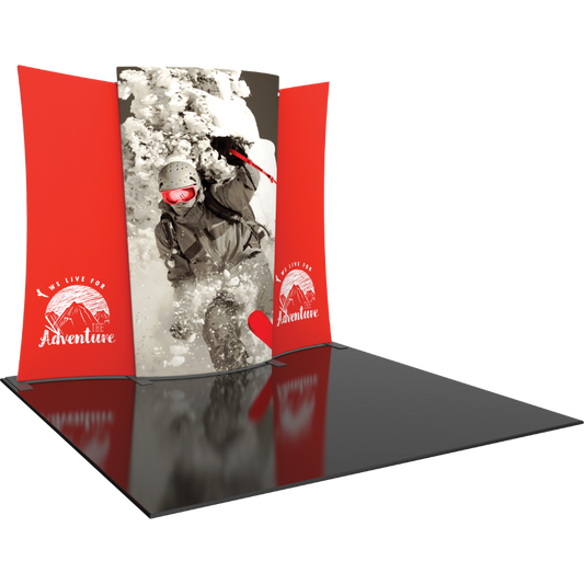 Formulate Designer Series 10ft Fabric Backwall Kit 05