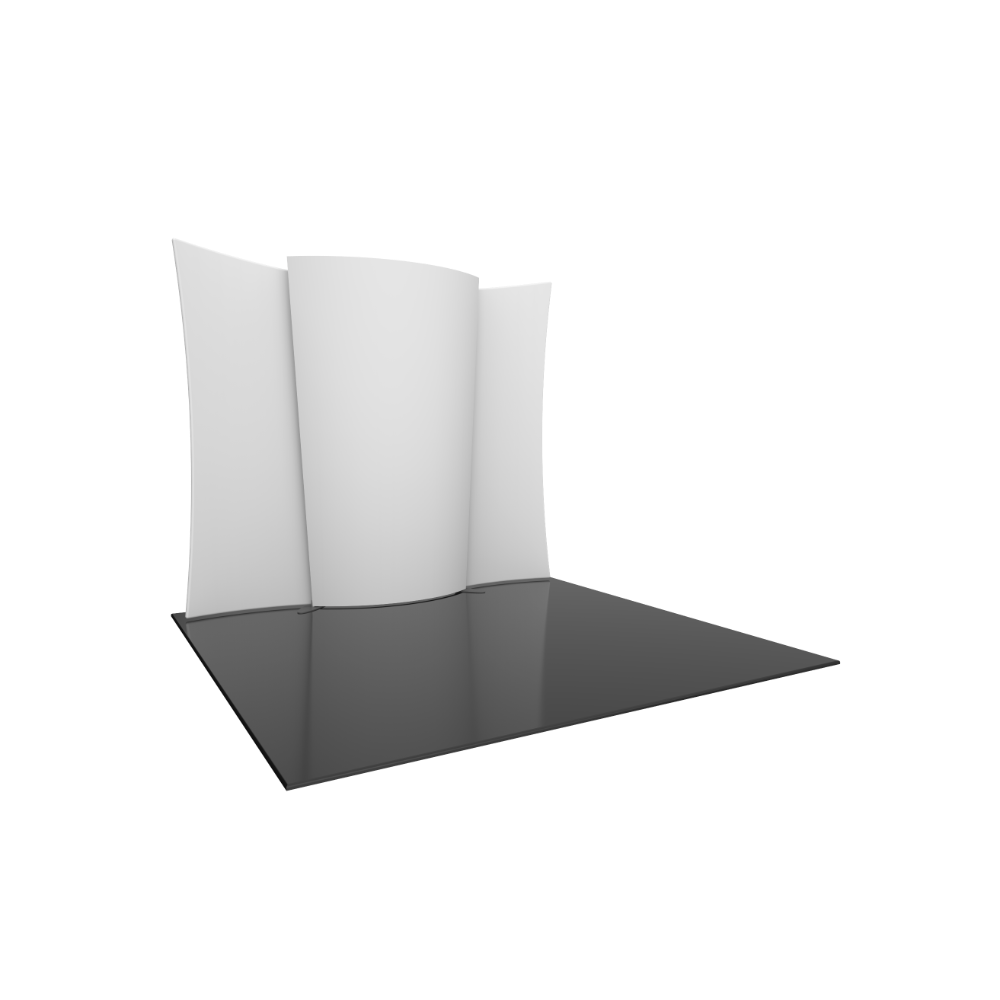 Formulate Designer Series 10ft Fabric Backwall Kit 05