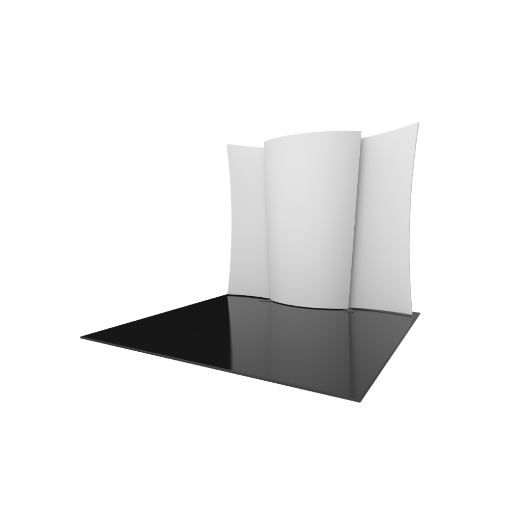 Formulate Designer Series 10ft Fabric Backwall Kit 05