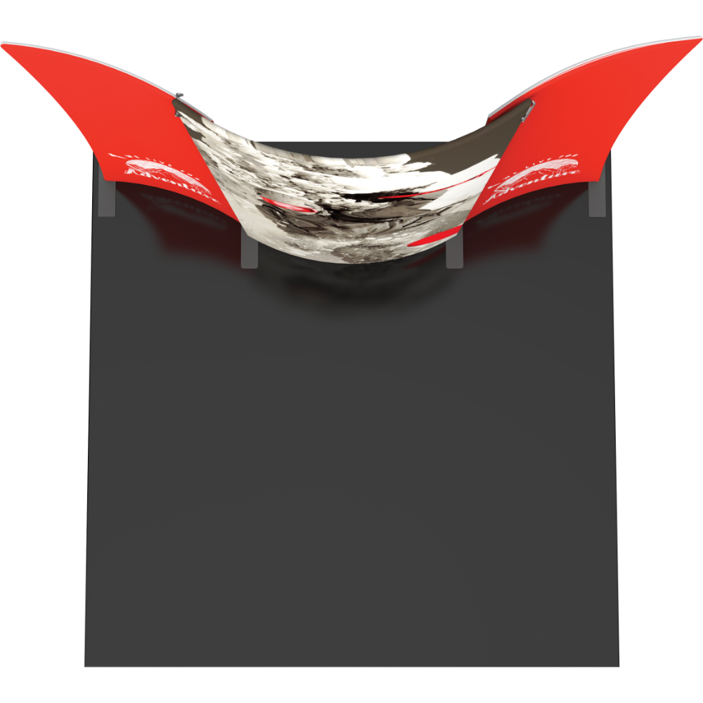 Formulate Designer Series 10ft Fabric Backwall Kit 05