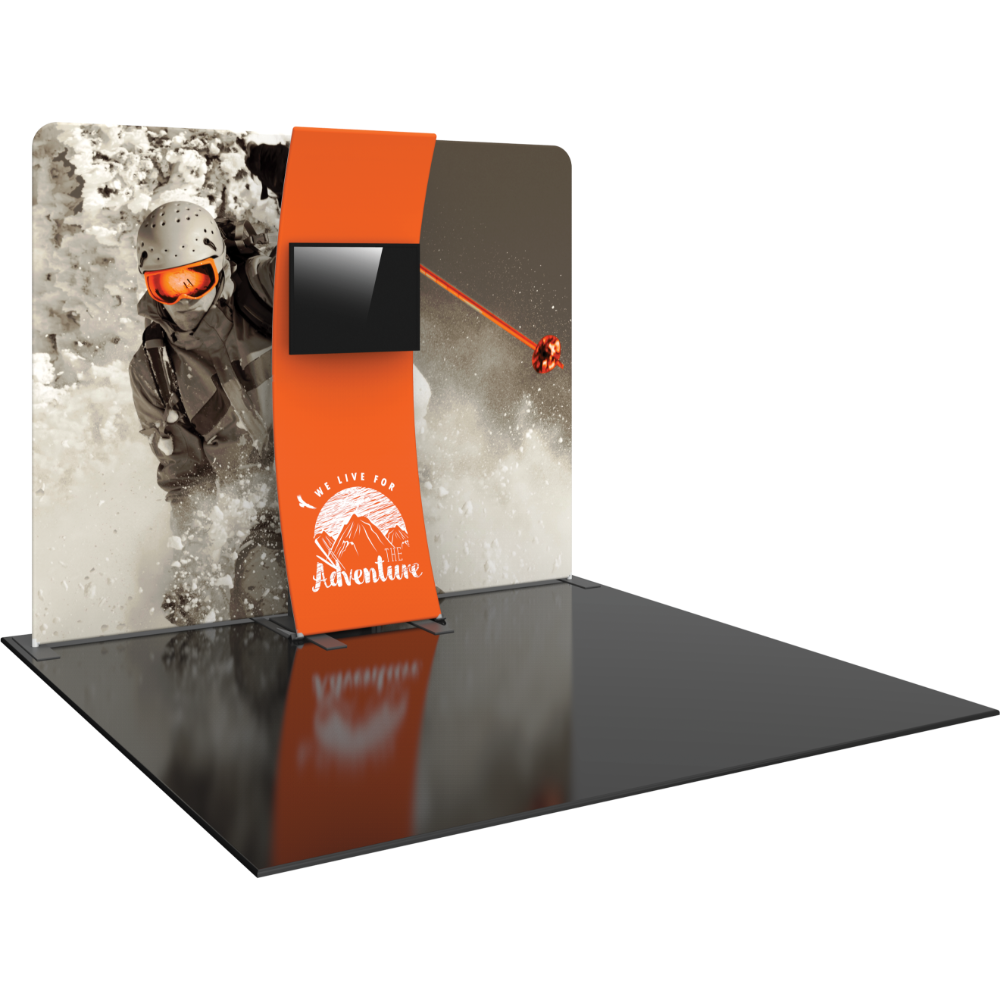 Formulate Designer Series 10ft Fabric Backwall Kit 06