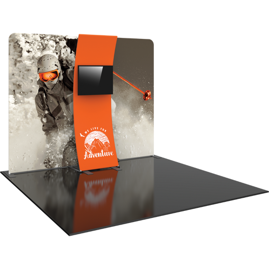 Formulate Designer Series 10ft Fabric Backwall Kit 06