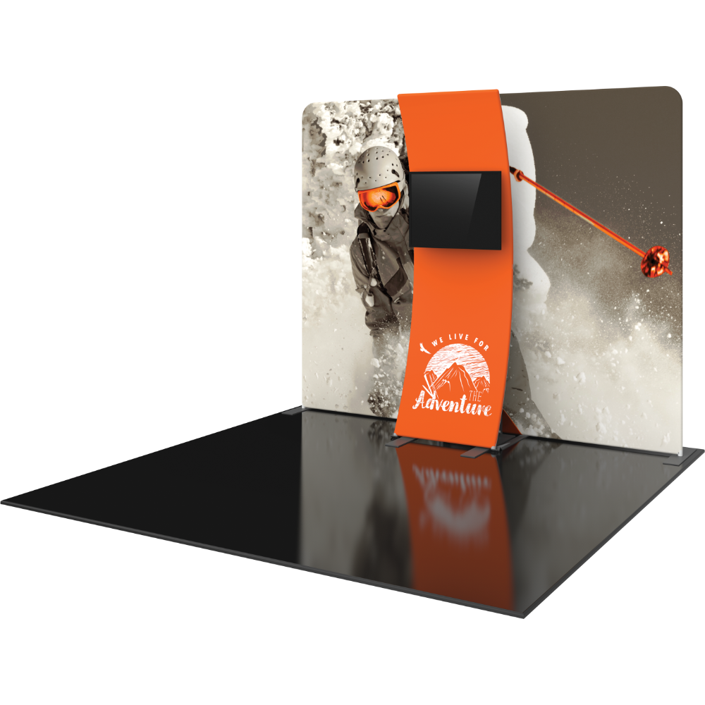 Formulate Designer Series 10ft Fabric Backwall Kit 06