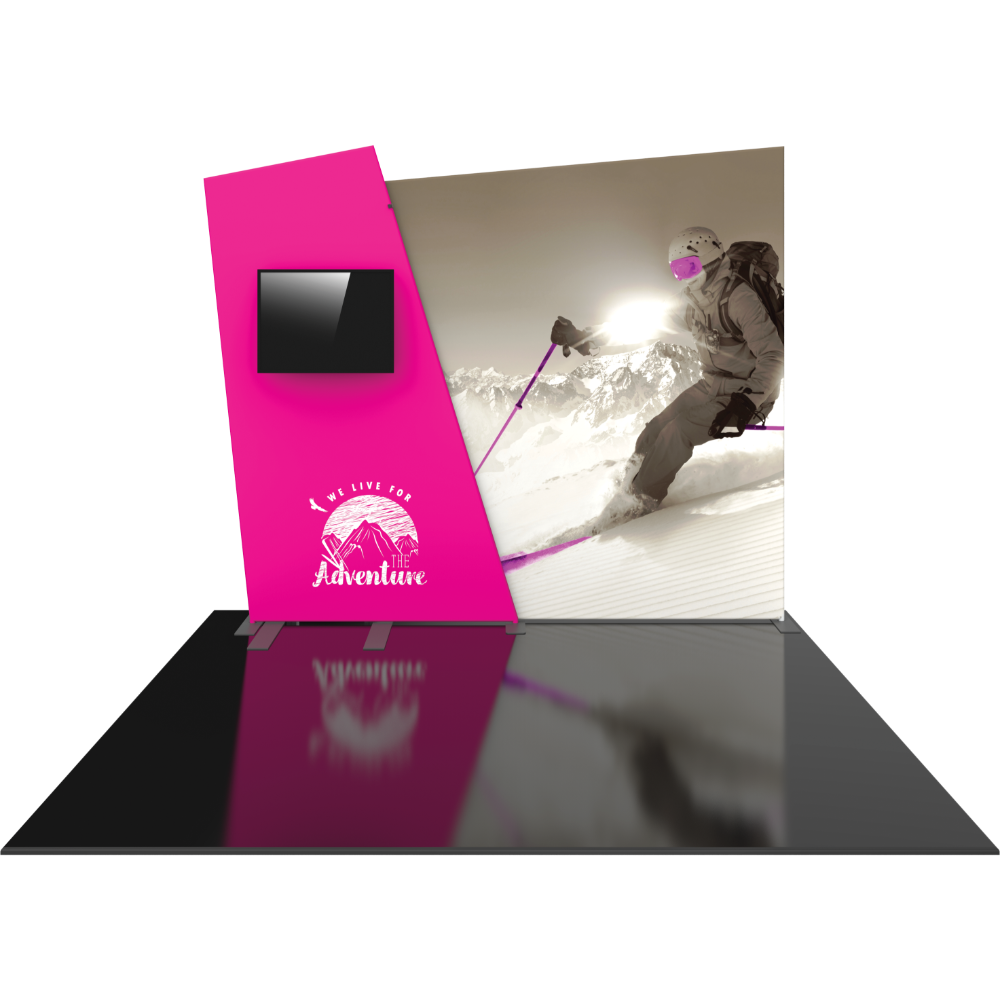 Formulate Designer Series 10ft Fabric Backwall Kit 07