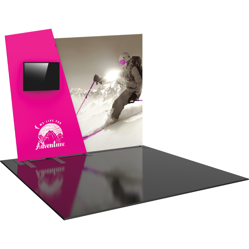 Formulate Designer Series 10ft Fabric Backwall Kit 07