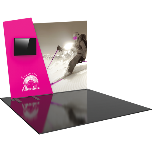 Formulate Designer Series 10ft Fabric Backwall Kit 07