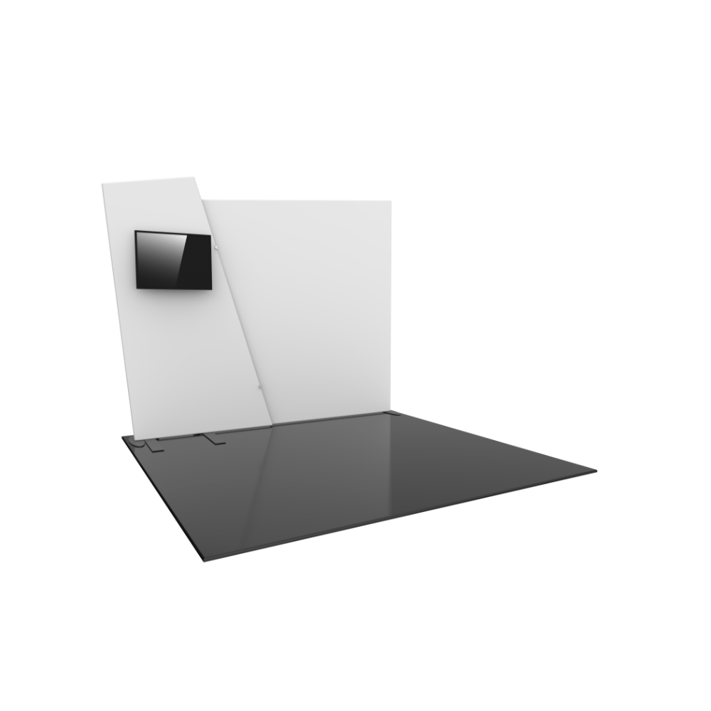 Formulate Designer Series 10ft Fabric Backwall Kit 07