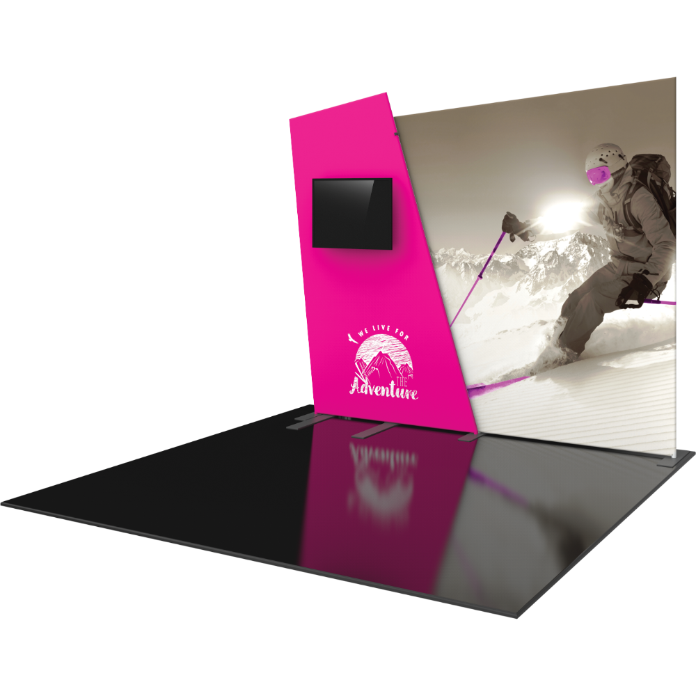 Formulate Designer Series 10ft Fabric Backwall Kit 07