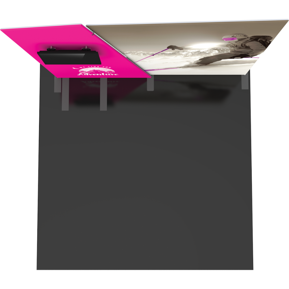 Formulate Designer Series 10ft Fabric Backwall Kit 07