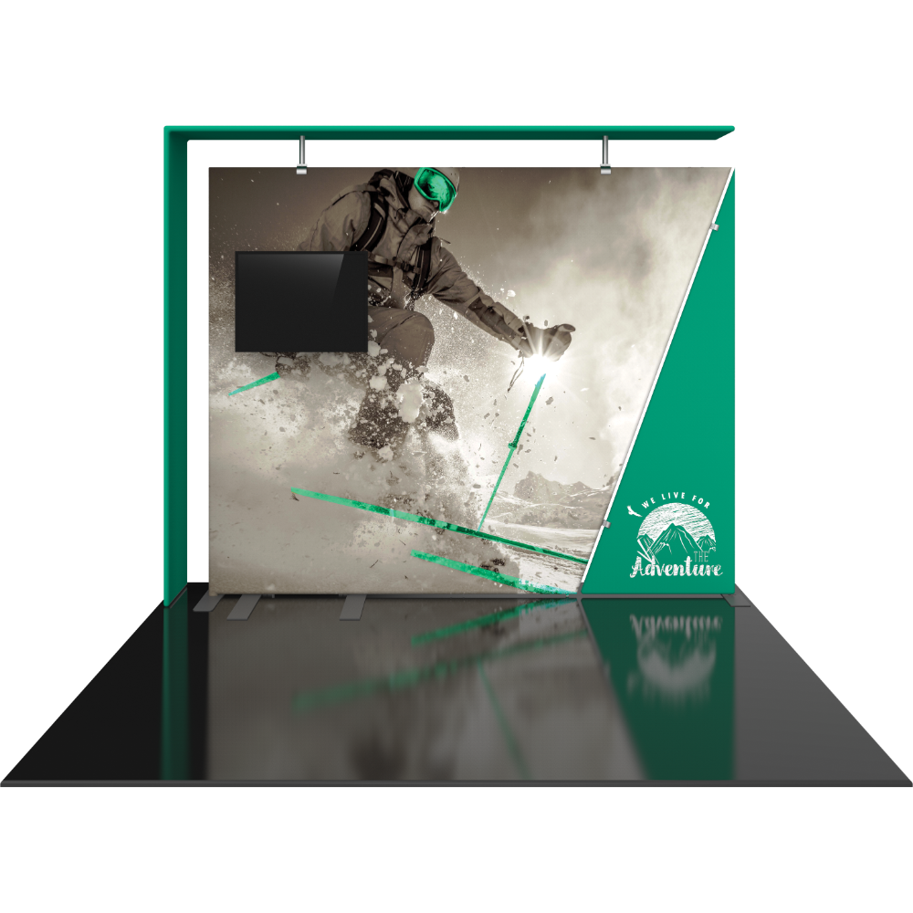 Formulate Designer Series 10ft Fabric Backwall Kit 08