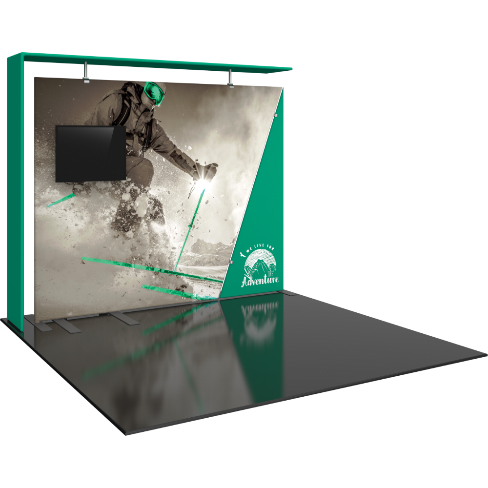 Formulate Designer Series 10ft Fabric Backwall Kit 08