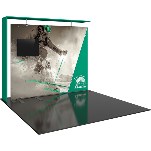 Formulate Designer Series 10ft Fabric Backwall Kit 08