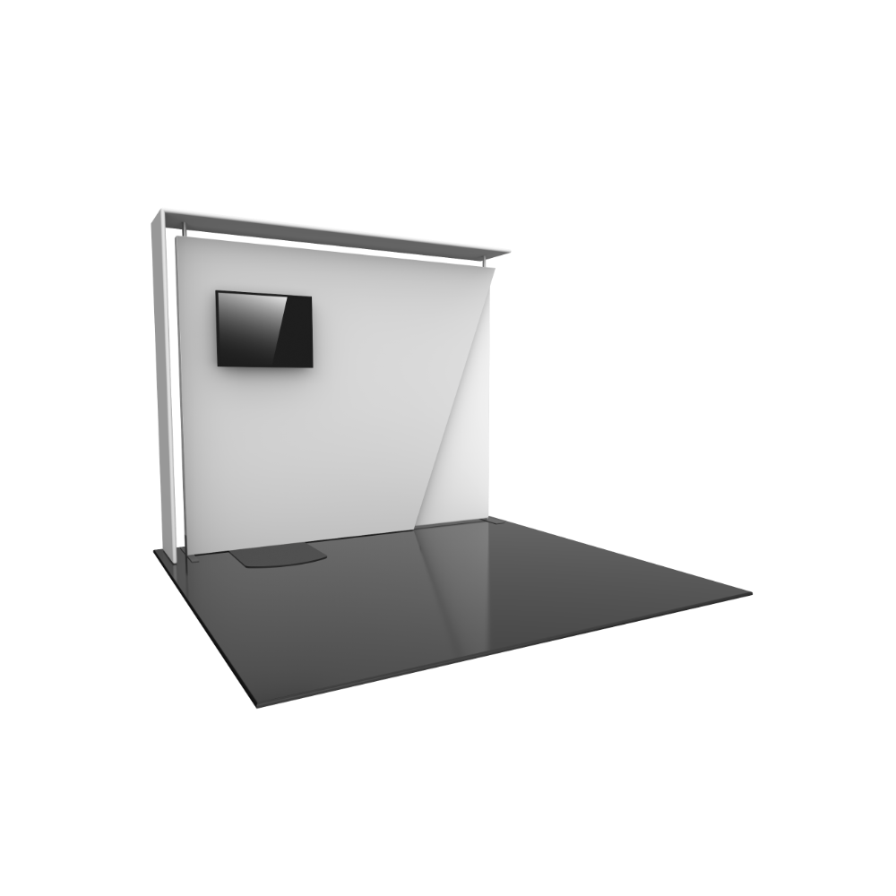 Formulate Designer Series 10ft Fabric Backwall Kit 08