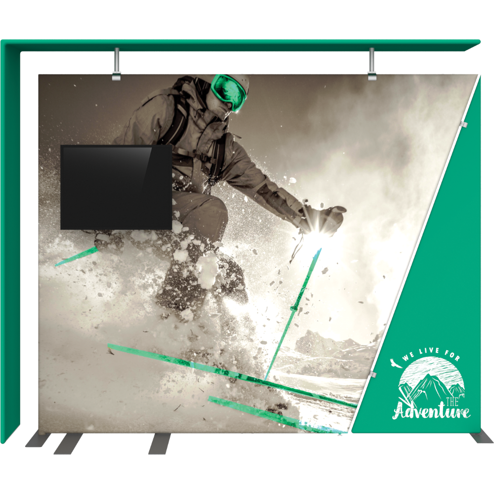 Formulate Designer Series 10ft Fabric Backwall Kit 08