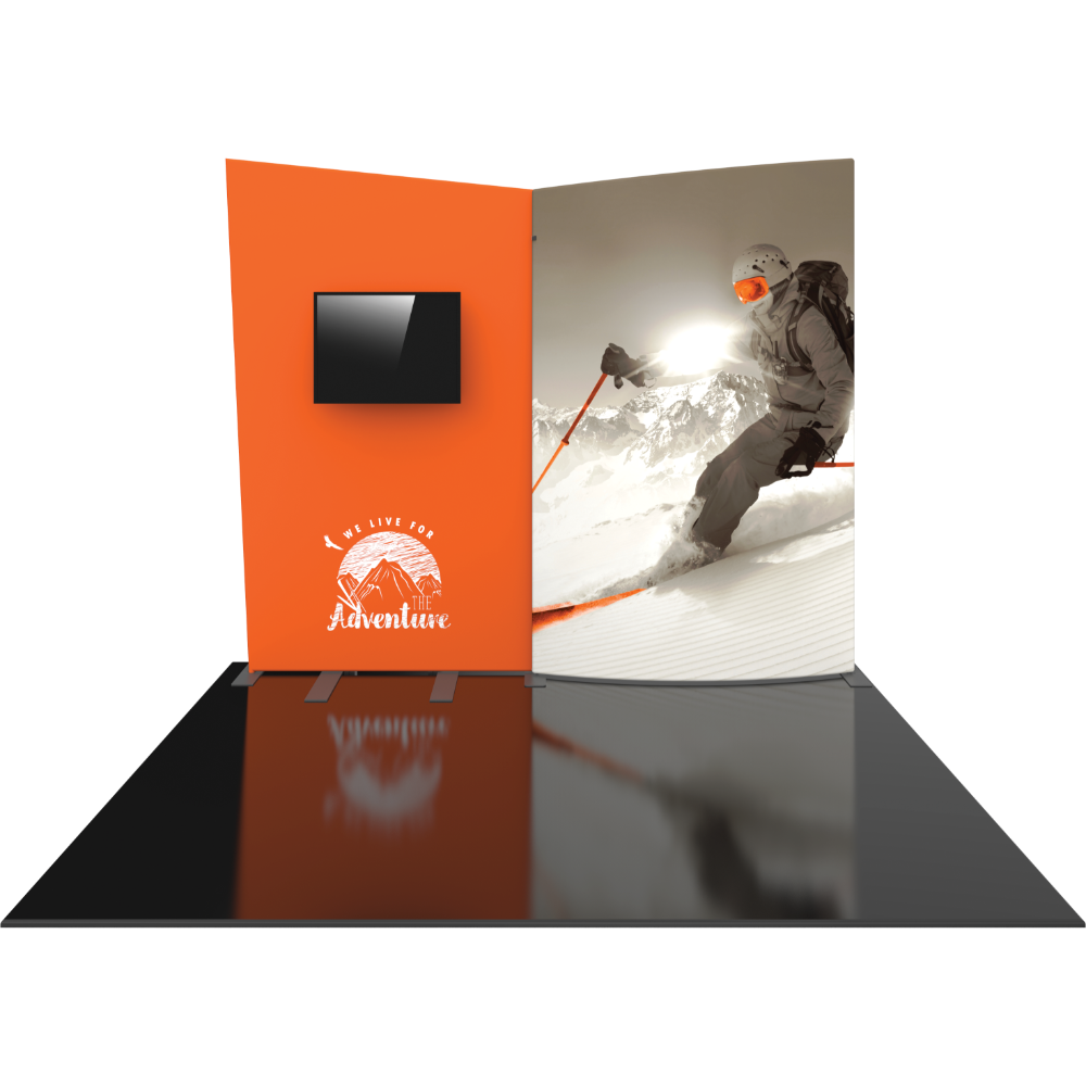 Formulate Designer Series 10ft Fabric Backwall Kit 09