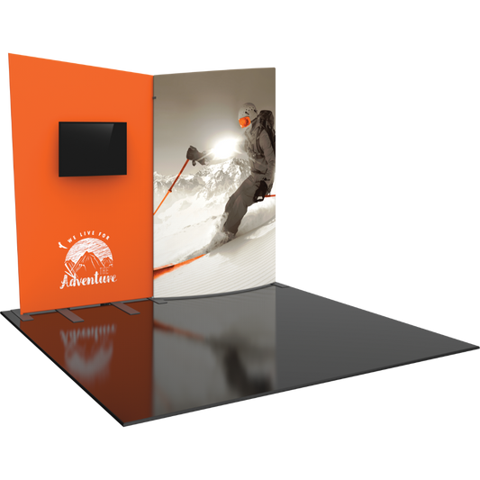 Formulate Designer Series 10ft Fabric Backwall Kit 09