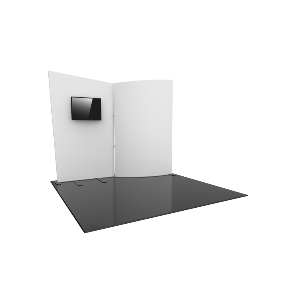 Formulate Designer Series 10ft Fabric Backwall Kit 09