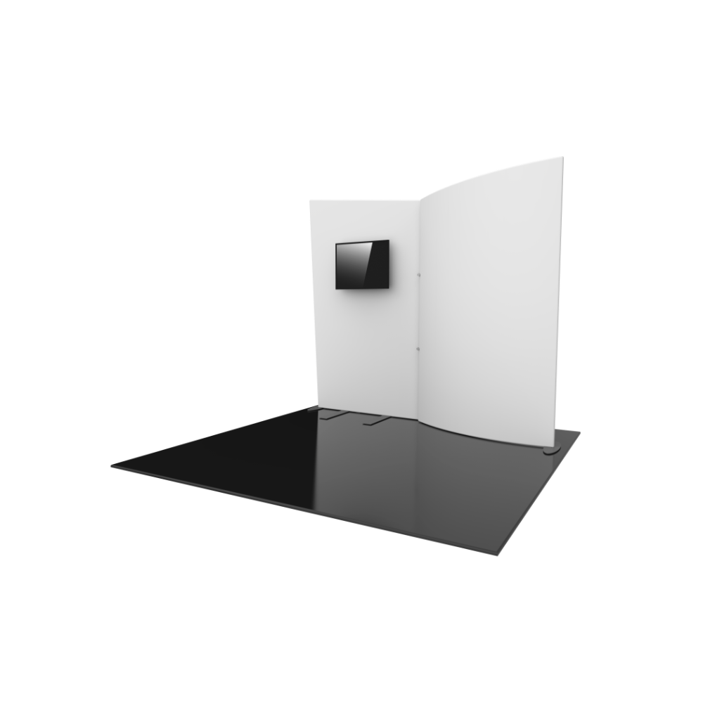 Formulate Designer Series 10ft Fabric Backwall Kit 09