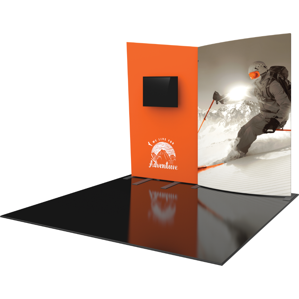 Formulate Designer Series 10ft Fabric Backwall Kit 09