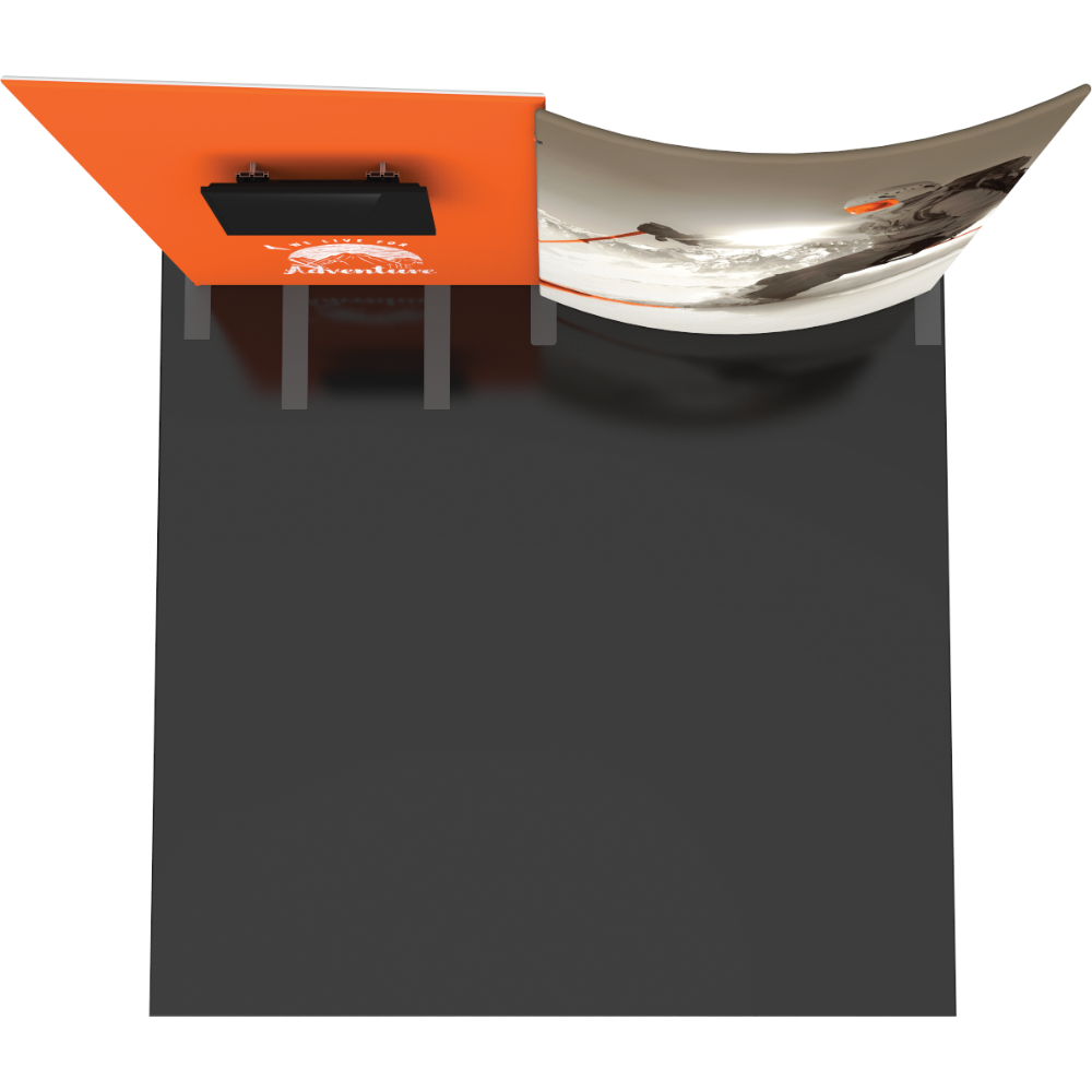 Formulate Designer Series 10ft Fabric Backwall Kit 09