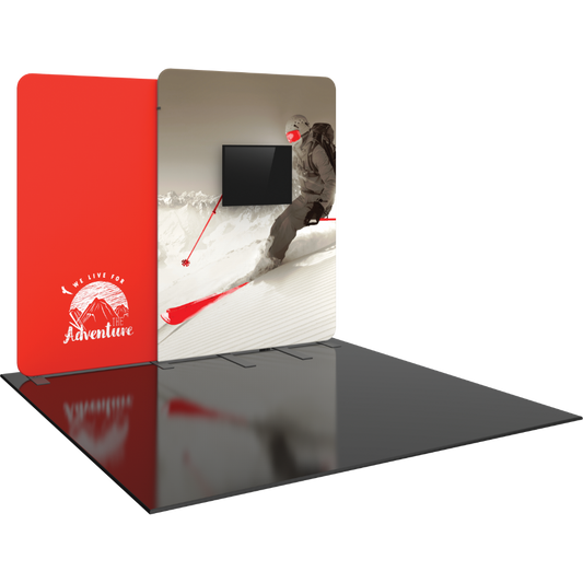 Formulate Designer Series 10ft Fabric Backwall Kit 10