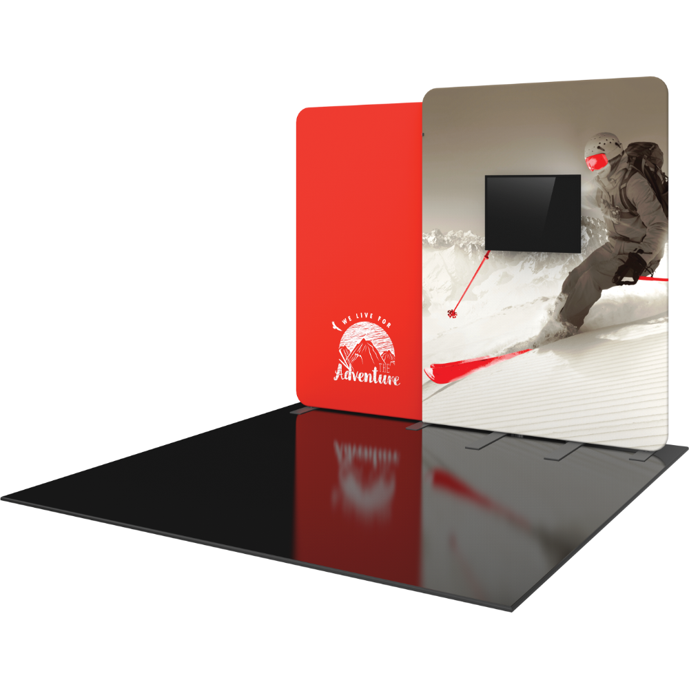 Formulate Designer Series 10ft Fabric Backwall Kit 10