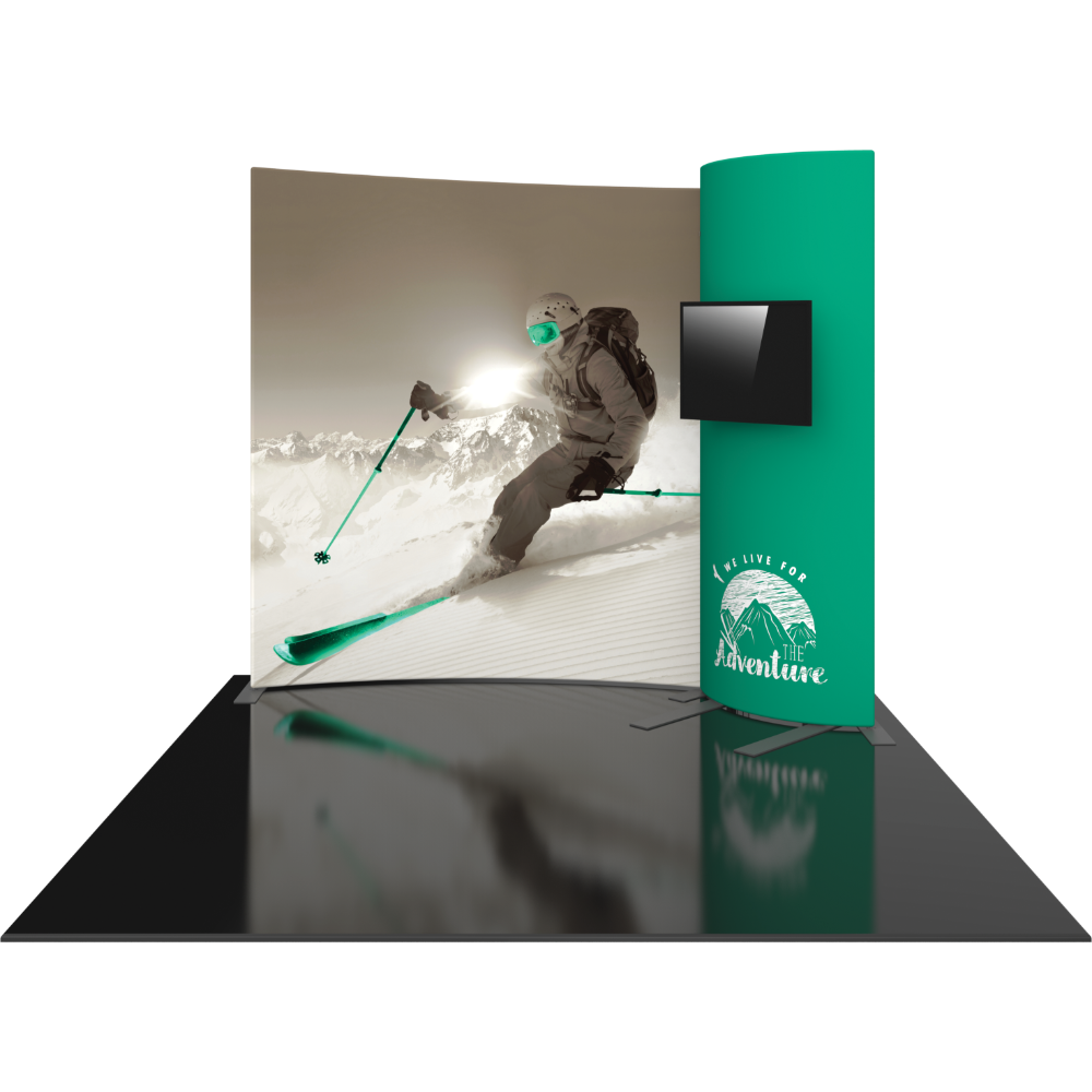 Formulate Designer Series 10ft Fabric Backwall Kit 11