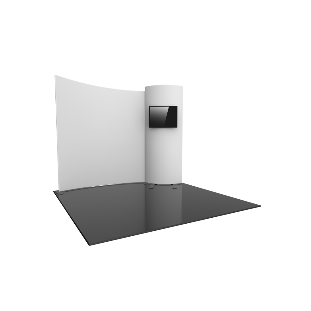 Formulate Designer Series 10ft Fabric Backwall Kit 11