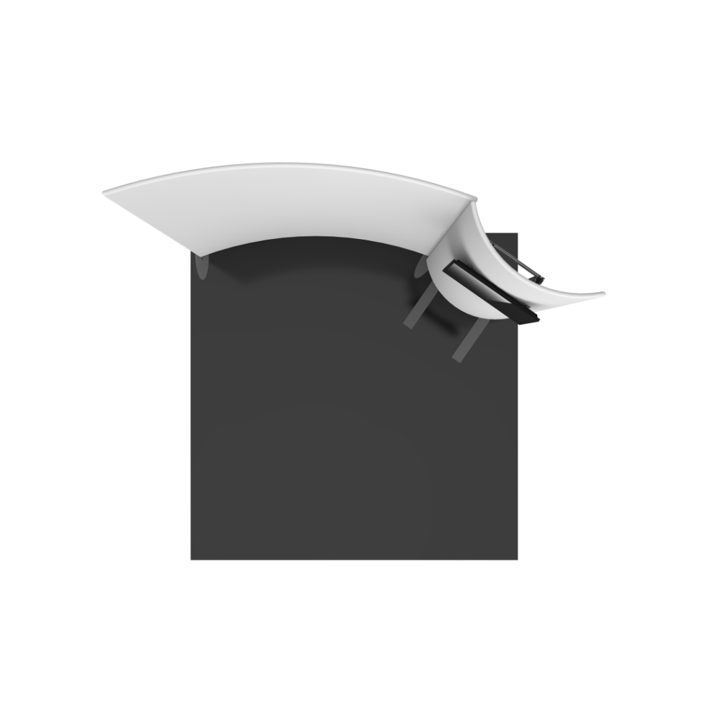 Formulate Designer Series 10ft Fabric Backwall Kit 11