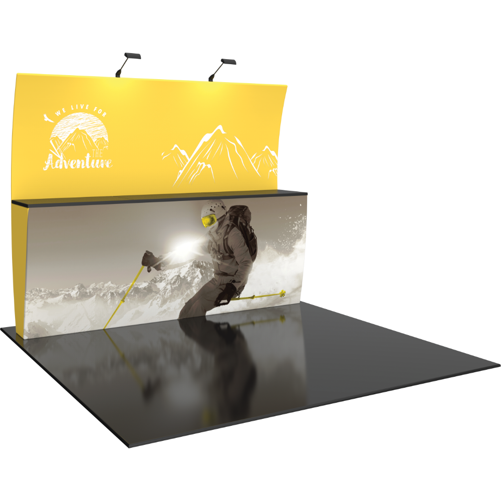 Formulate Designer Series 10ft Fabric Backwall Kit 13