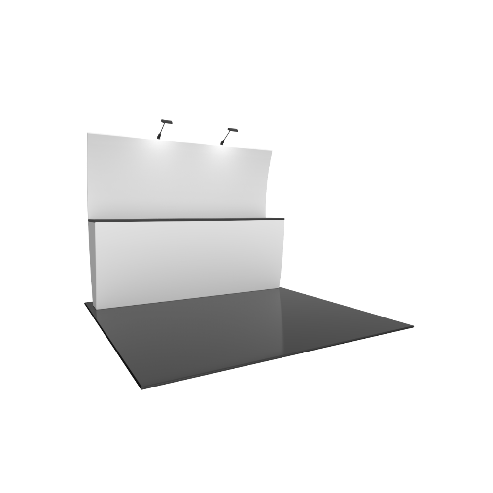 Formulate Designer Series 10ft Fabric Backwall Kit 13