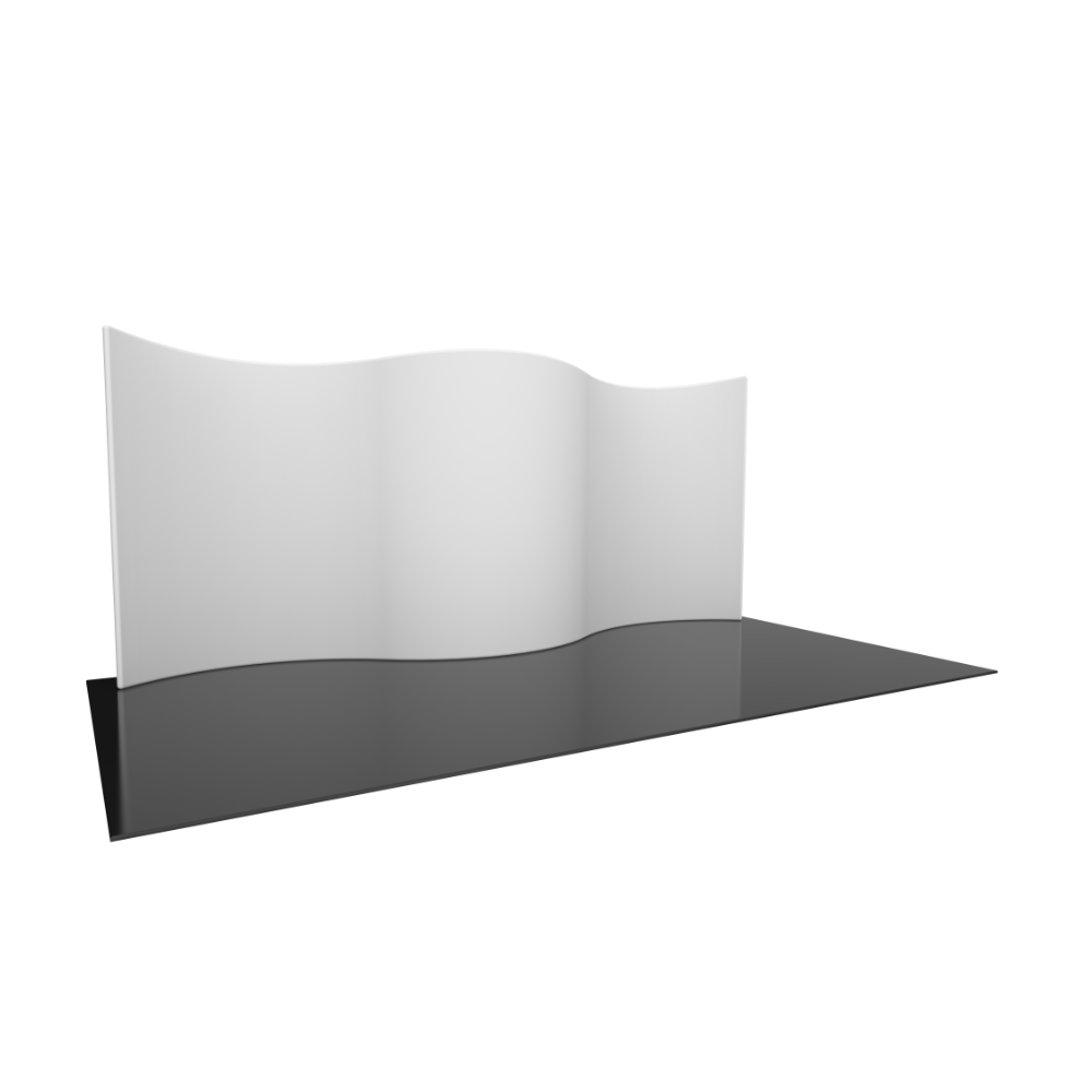 Formulate Designer Series 20ft Fabric Backwall Kit 01