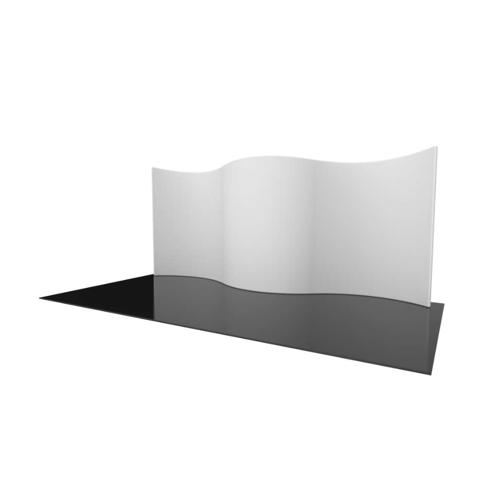 Formulate Designer Series 20ft Fabric Backwall Kit 01